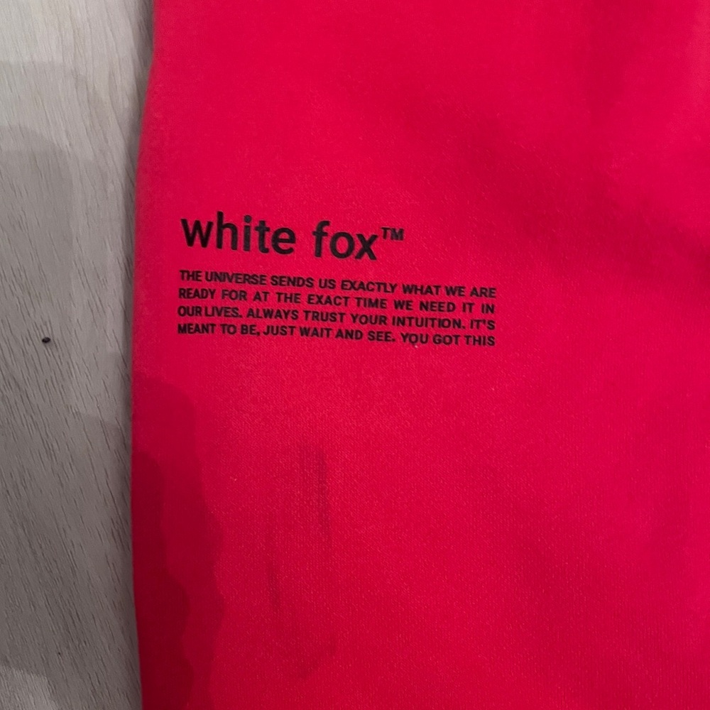 White Fox set size small/medium - image 2